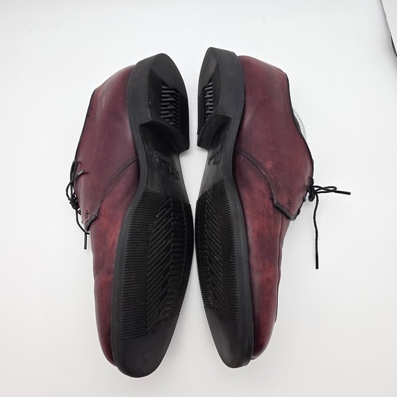Allen Edmonds Derby‎ Men 9.5 Burgundy Leather Split Toe Made in USA Dress Shoes main image 10
